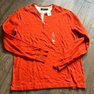 Ralph Lauren henley size XL - classic Fit - varsity orange